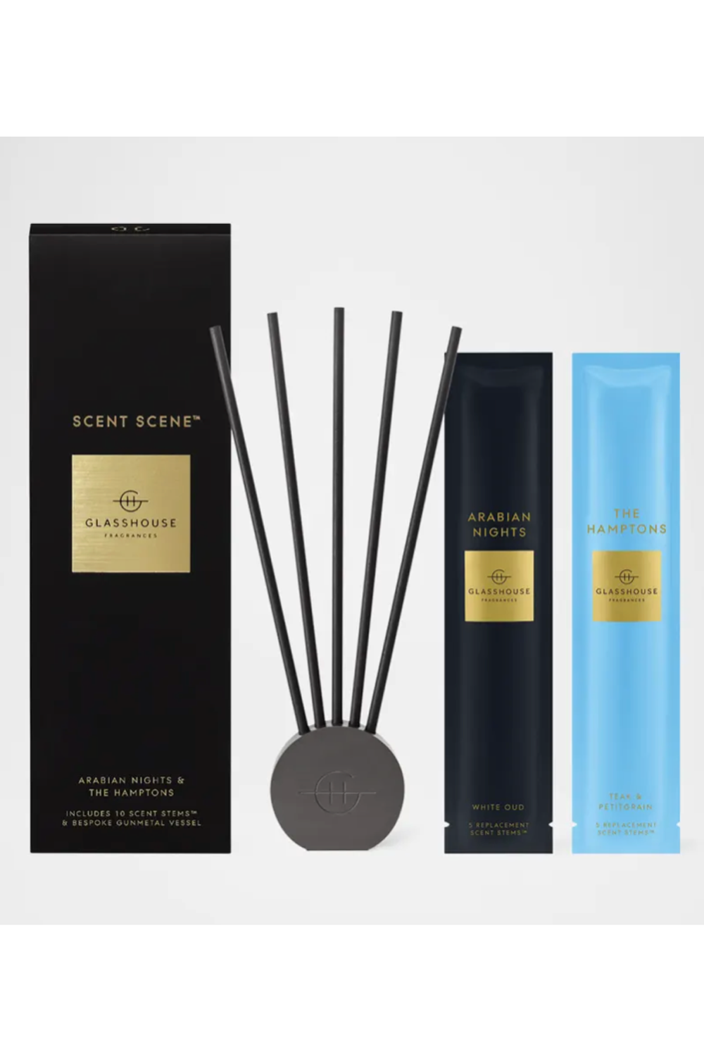 Glasshouse Scent Scene Duo - The Hamptons + Arabian Nights