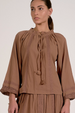 Flowy Sunday Top - Caramel