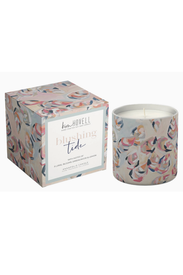 Kim Hovell + Annapolis Candle - Boxed Blushing Tide