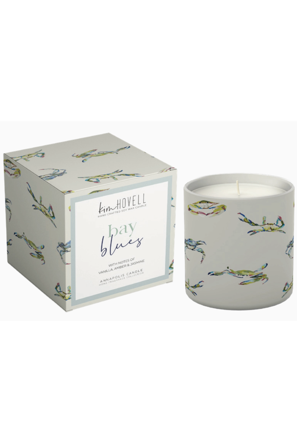 Kim Hovell + Annapolis Candle - Boxed Bay Blues