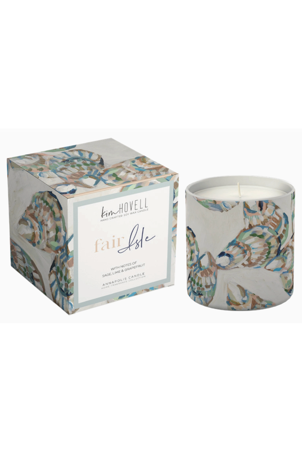 Kim Hovell + Annapolis Candle - Boxed Fair Isle