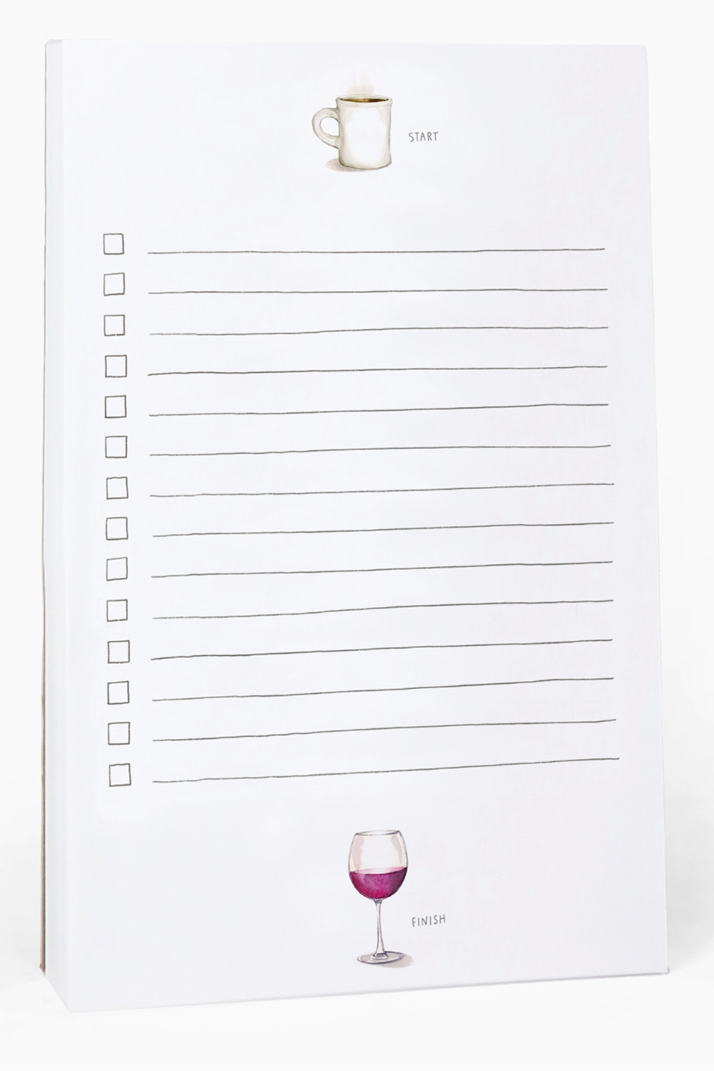 EFRAN Block Notepad - Start & Finish