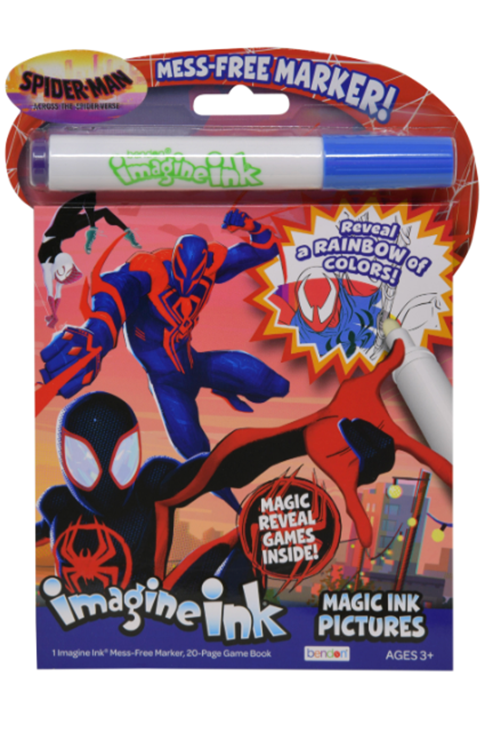 MT Imagine Ink Color Book - Spiderman