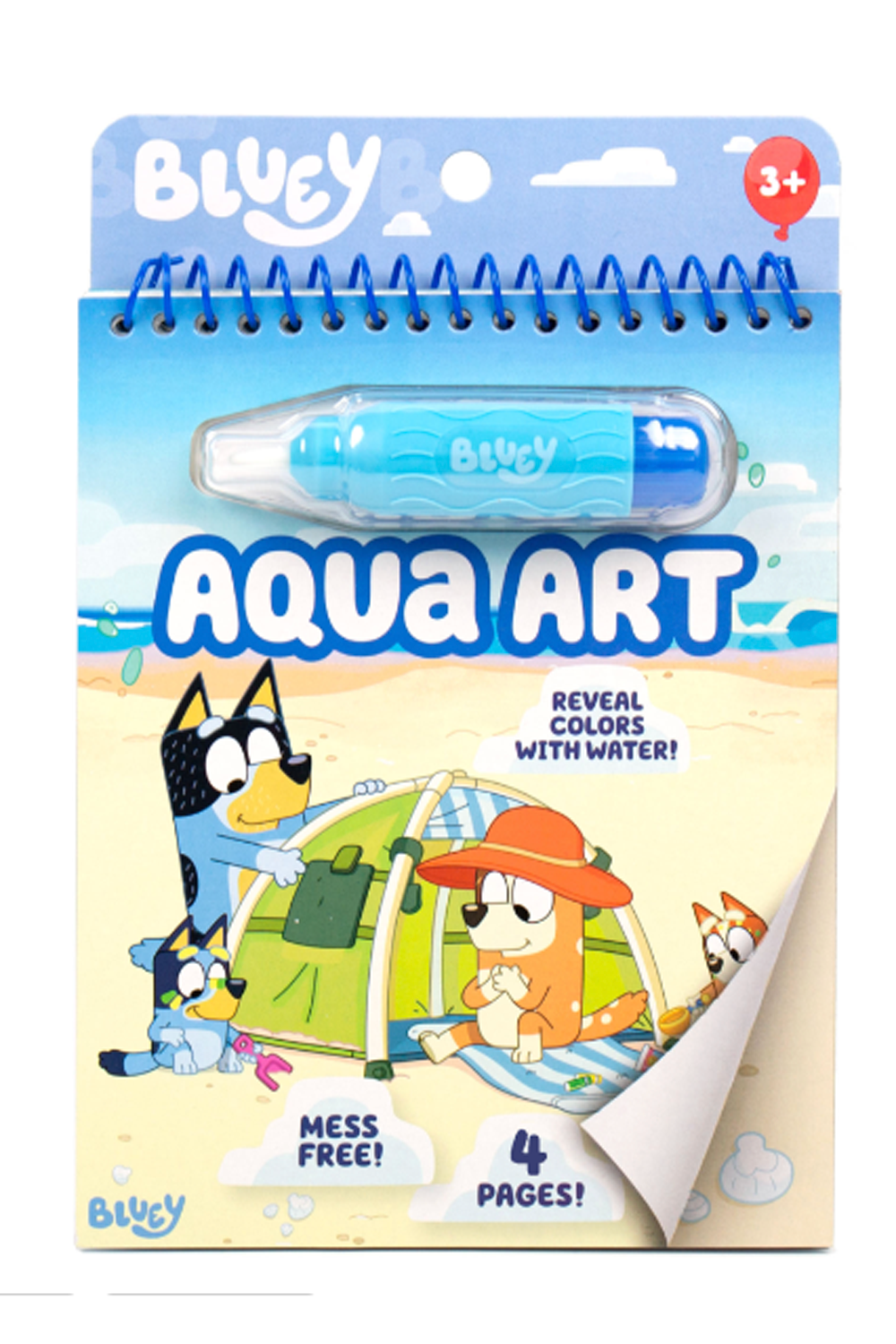 MT Bluey Aqua Art
