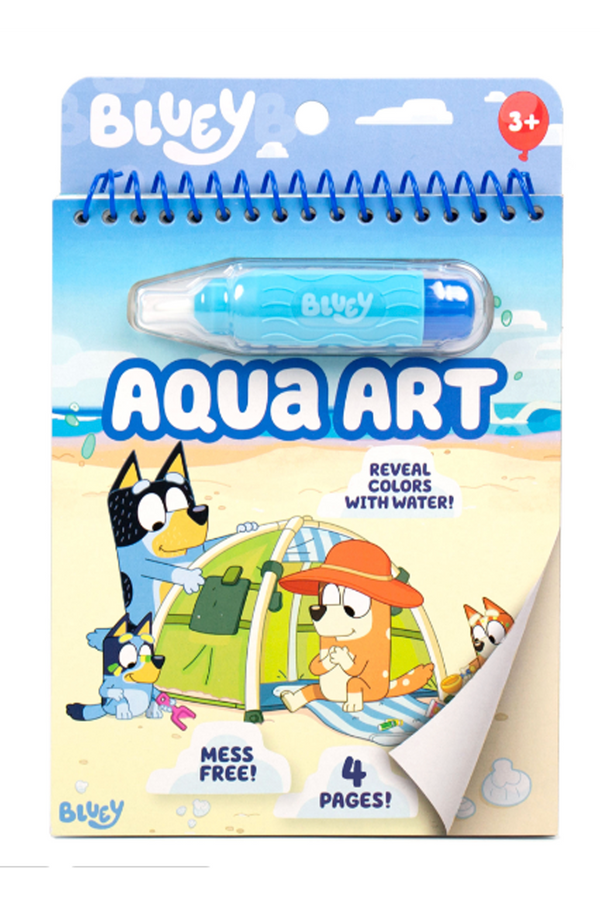 MT Bluey Aqua Art