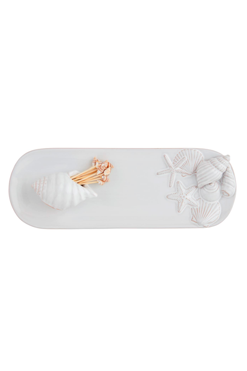 Seashell & Toothpick Hostess Tray