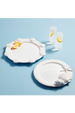 White Shell Nested Platter Set
