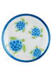 Glass Colorful Sea Turtle Platter