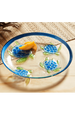 Glass Colorful Sea Turtle Platter