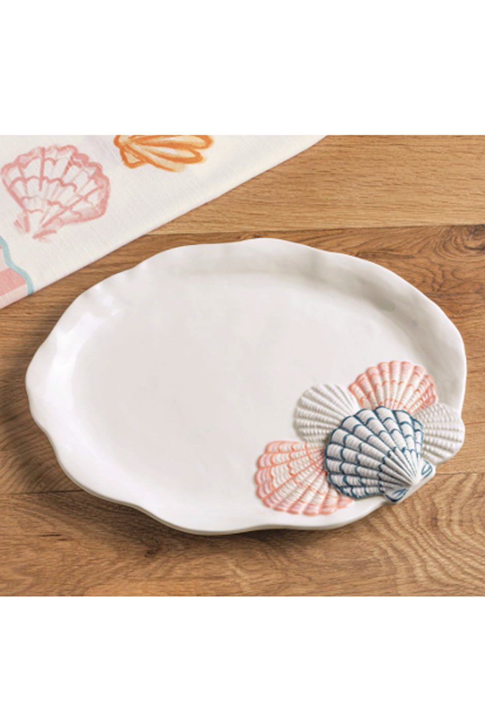 Layered Cluster Seashell Platter
