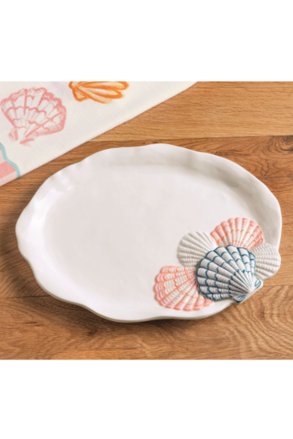 Layered Cluster Seashell Platter