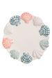 Round Layered Shell Platter