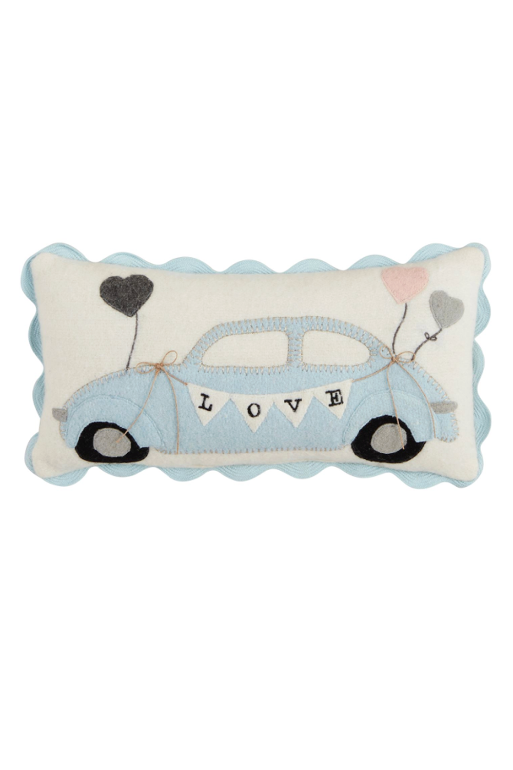 Mini Car Wedding Felt Pillow