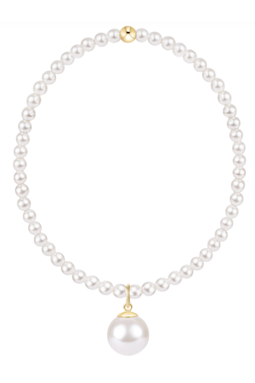 EN Classic Pearl Bracelet - Pearl Charm