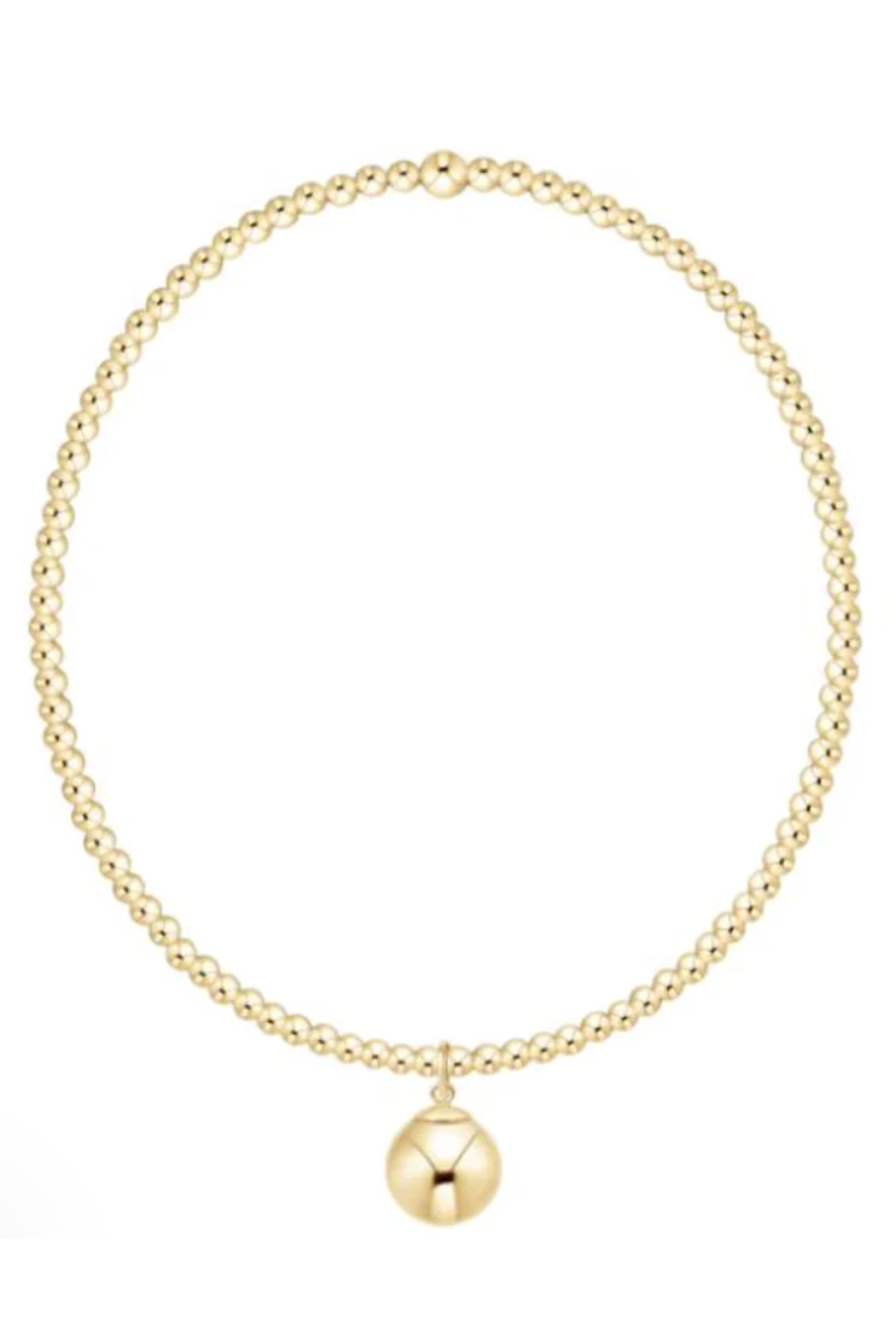 EN Classic Gold Bracelet - Gold Charm
