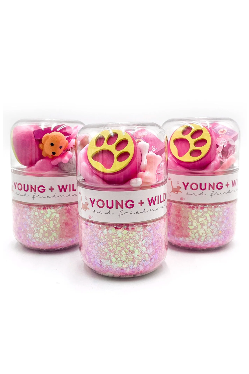 Grab & Go Dough Jar - Pink Pet Shop