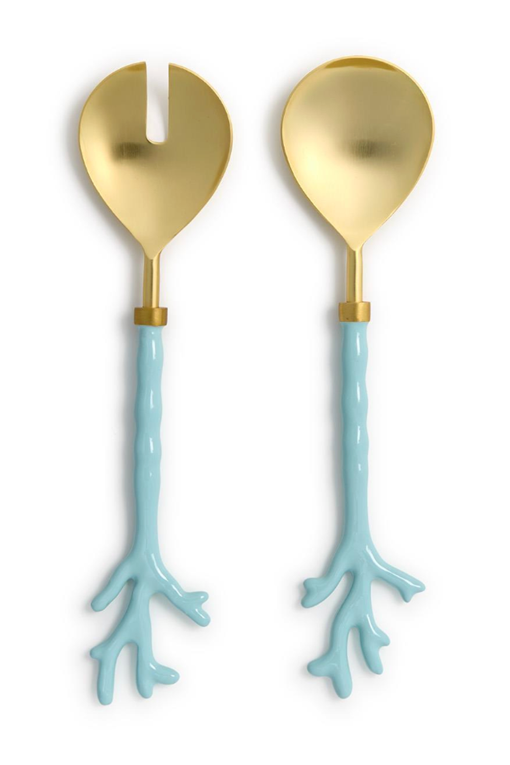 Seafoam Coral Serving Utensils