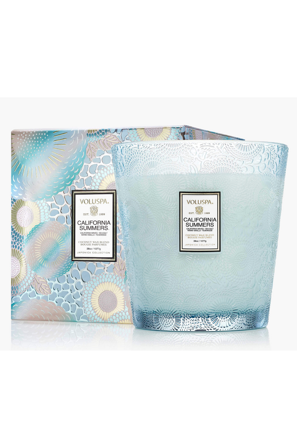 Voluspa 3 Wick Hearth Candle - California Summers