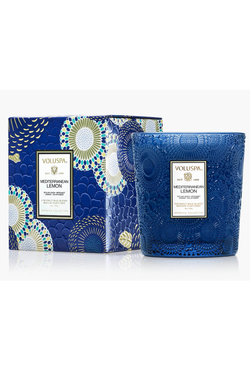 Voluspa Classic Boxed Candle - Mediterranean Lemon