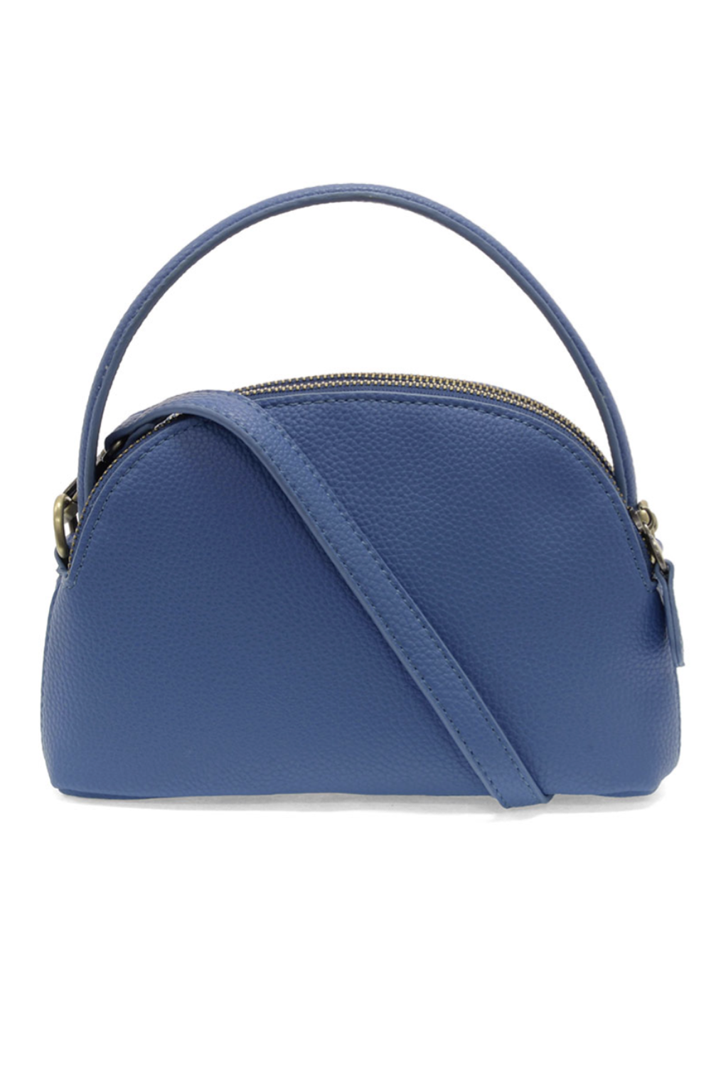 JOY Larissa Double Zip Dome Crossbody - Periwinkle