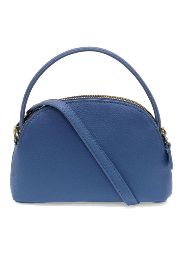JOY Larissa Double Zip Dome Crossbody - Periwinkle