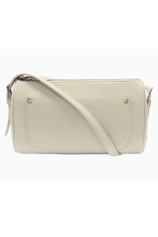 Joy Esme Barrel Shoulder Crossbody Purse - Dove