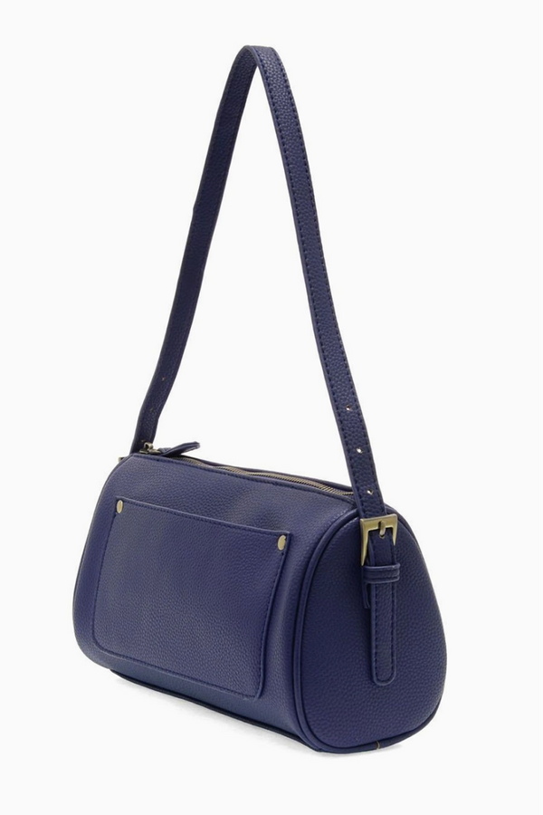 Joy Esme Barrel Shoulder Crossbody Purse - Navy