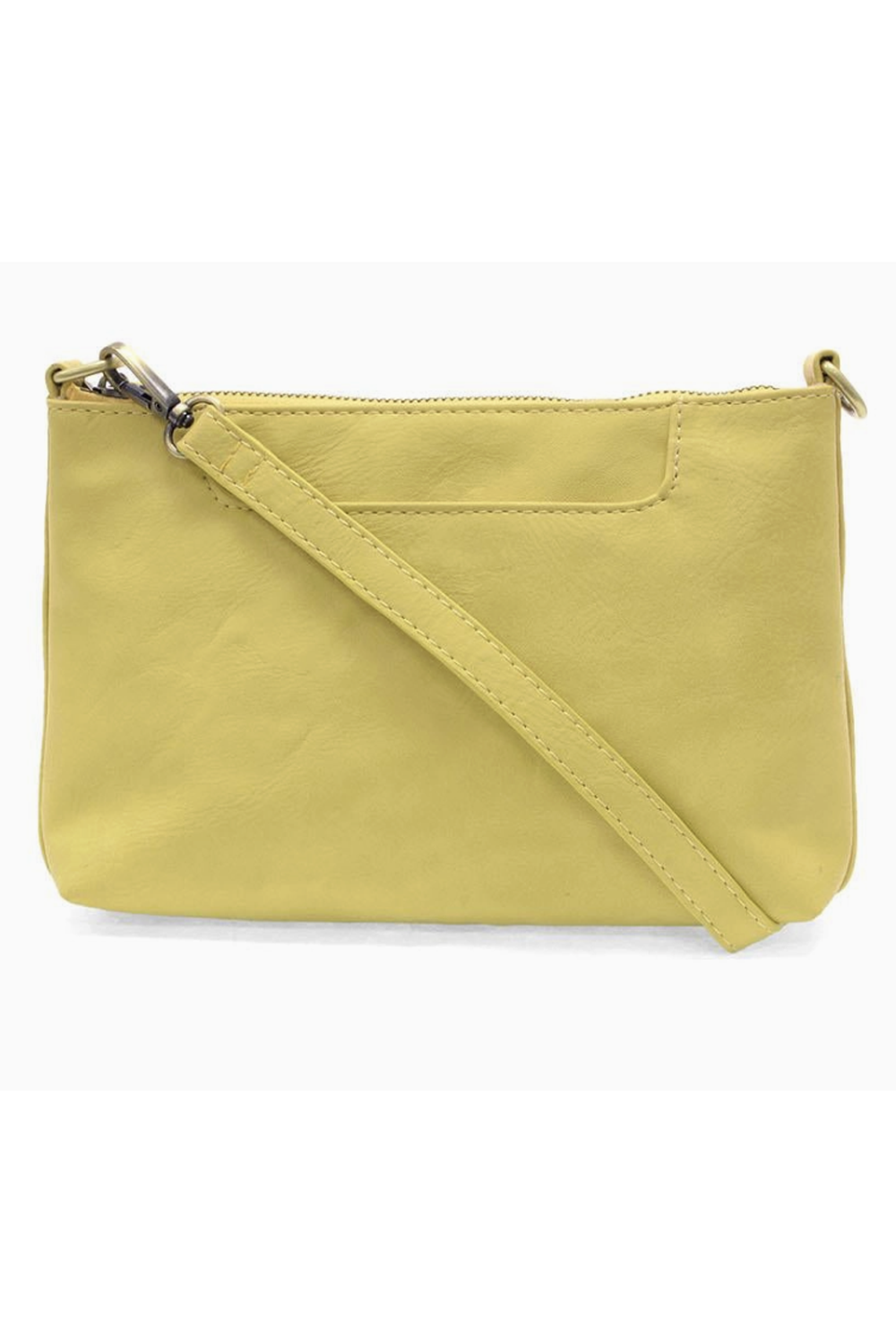 Joy Lovey Top Zip Crossbody - Limoncello