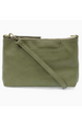 Joy Lovey Top Zip Crossbody - Eucalyptus