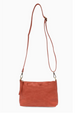 Joy Lovey Top Zip Crossbody - Living Coral