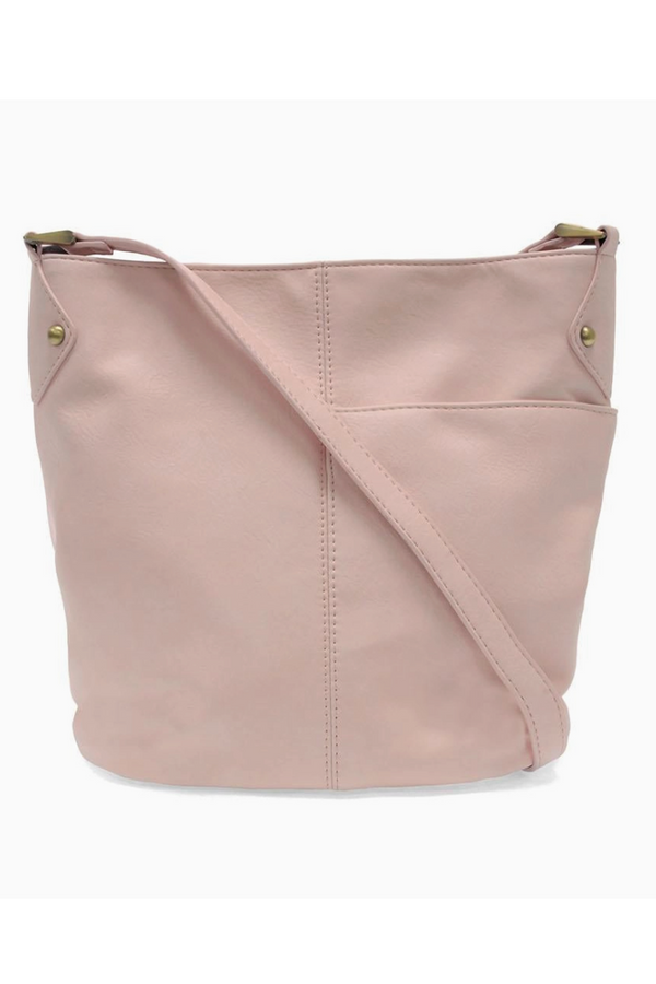 Joy Dixie Front Slip Pocket Crossbody - Pink