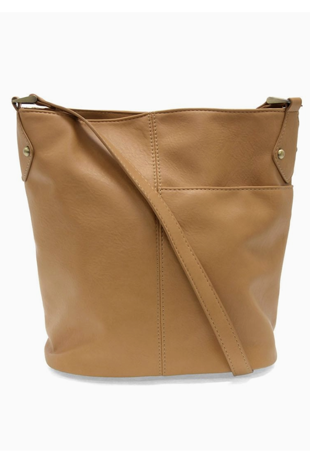Joy Dixie Front Slip Pocket Crossbody - Camel