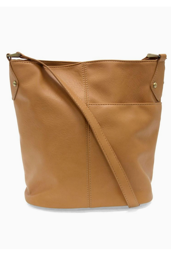 Joy Dixie Front Slip Pocket Crossbody - Camel
