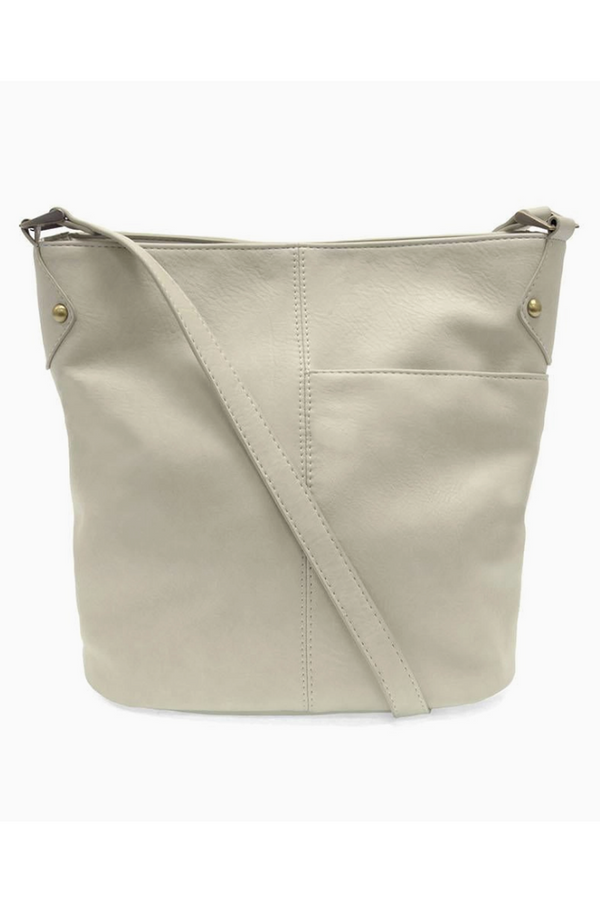 Joy Dixie Front Slip Pocket Crossbody - Powder