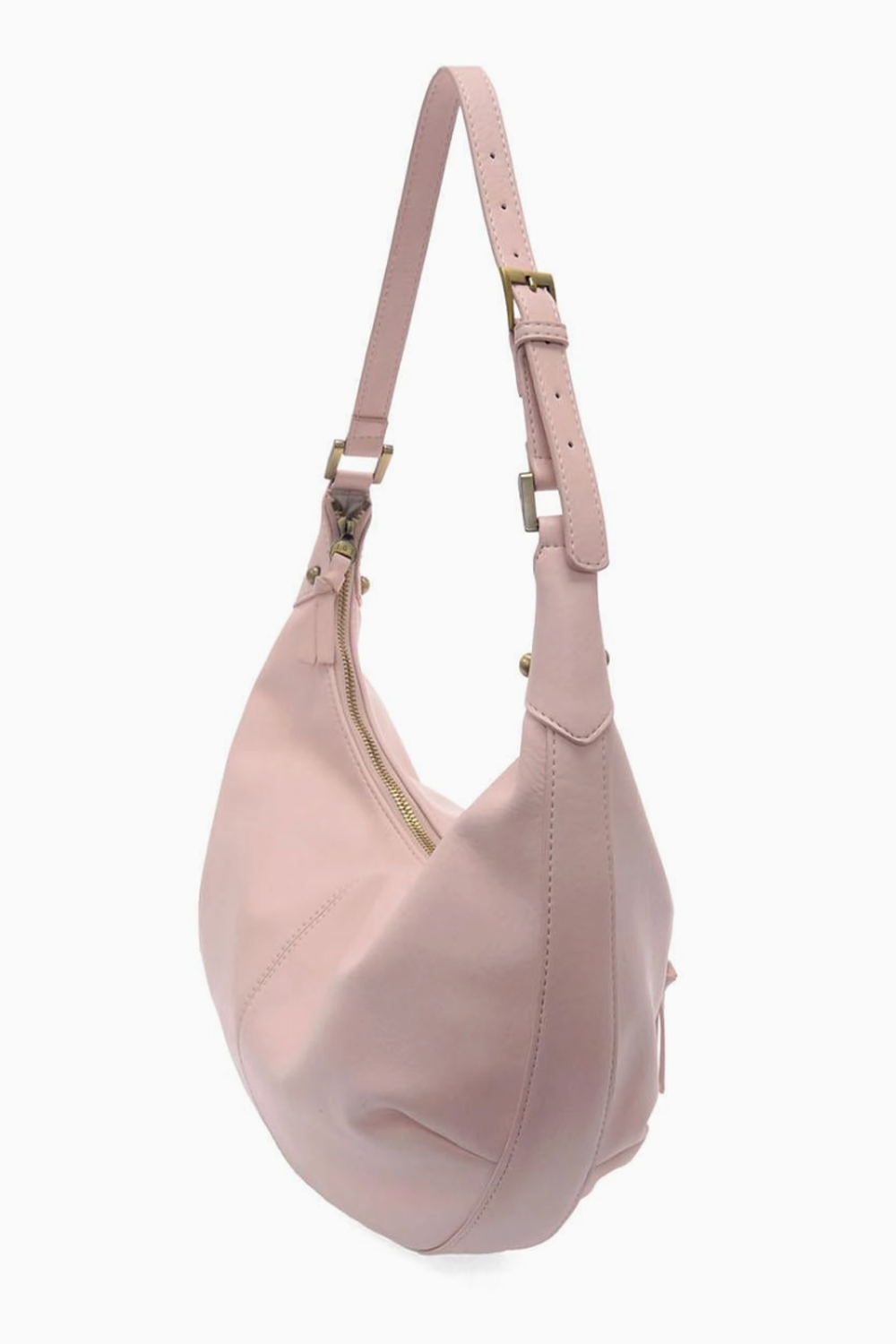 Joy Leo Crescent Shoulder Bag - Pink