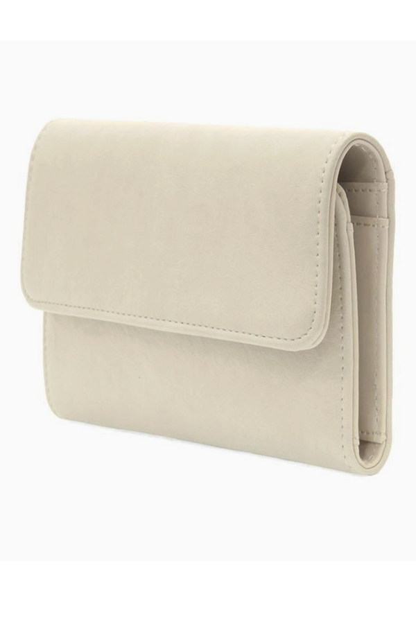Joy Marine Mini Tri-Fold Wallet - Powder