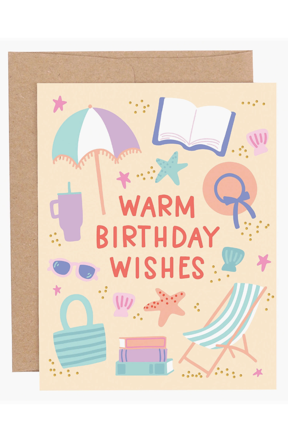 PP Single Birthday Greeting Card - Warm Birthday Wishes