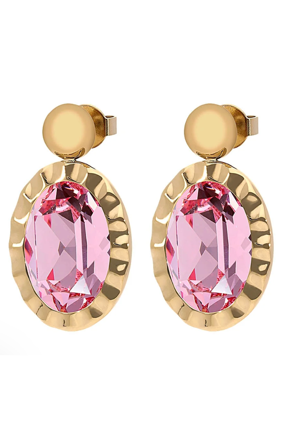 Qudo Tivola Earring - Light Rose