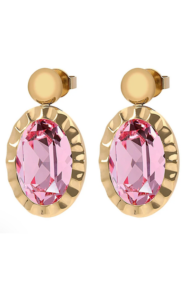 Qudo Tivola Earring - Light Rose