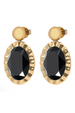 Qudo Tivola Earring - Jet