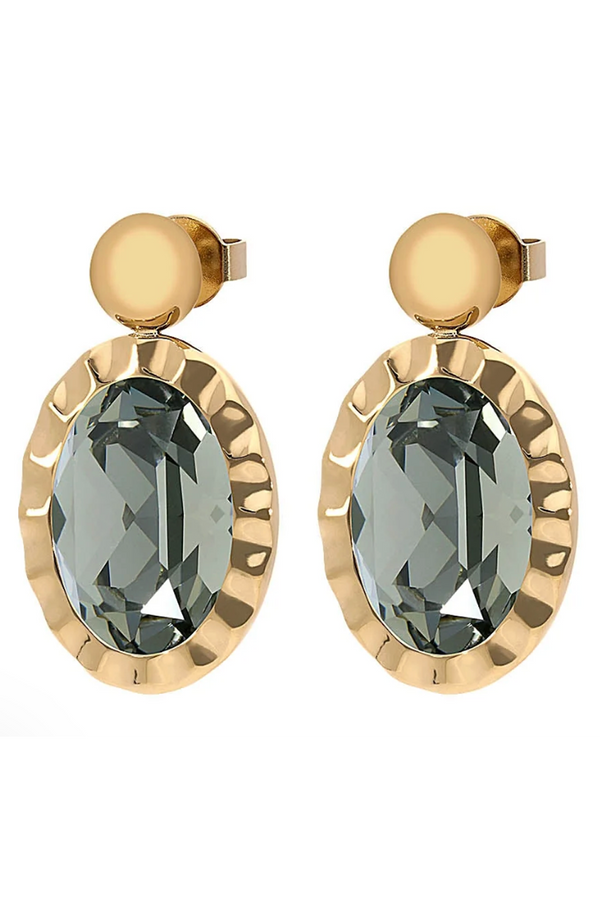 Qudo Tivola Earring - Black Diamond