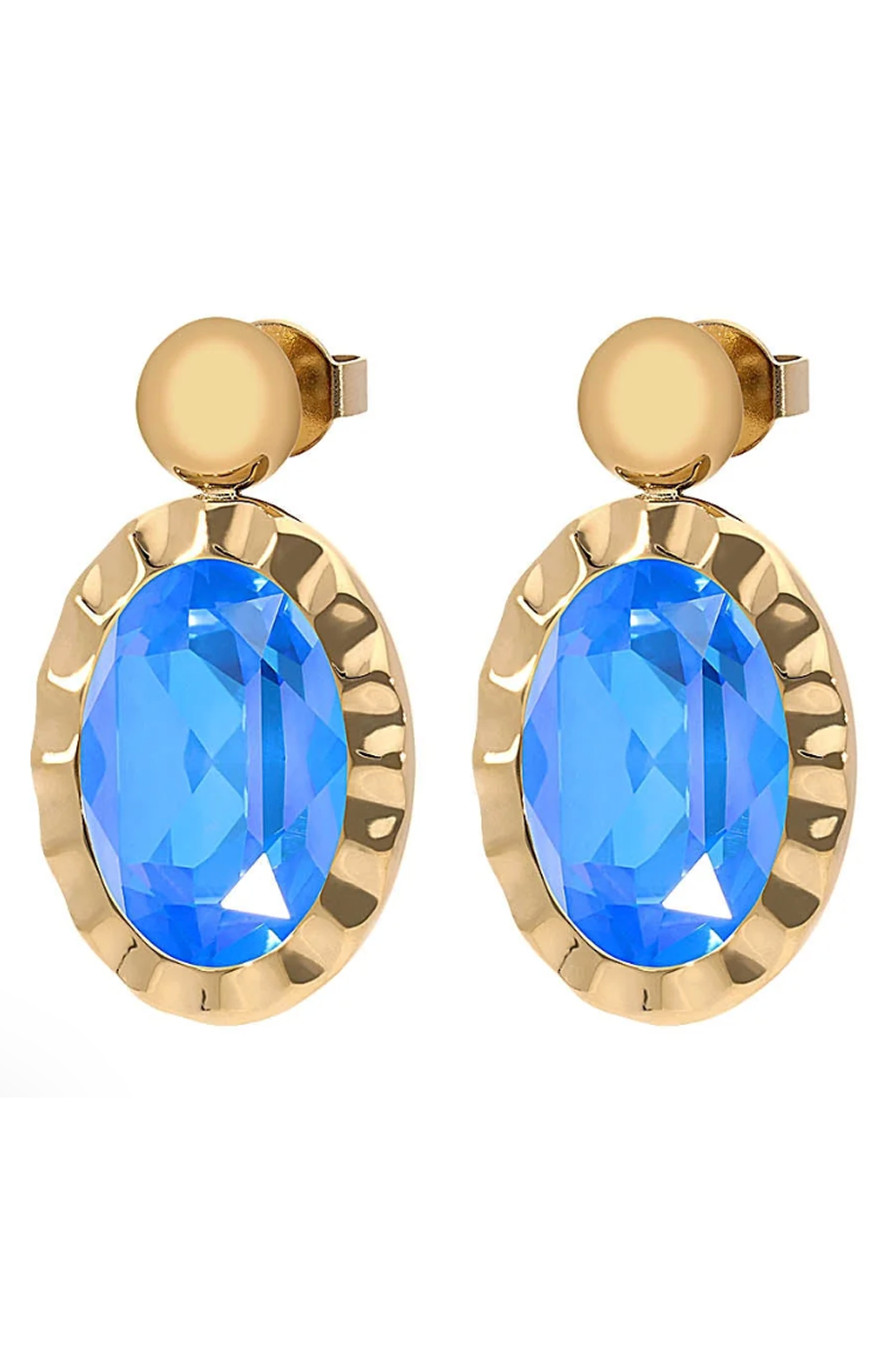 Qudo Tivola Earring - Royal Blue Delite