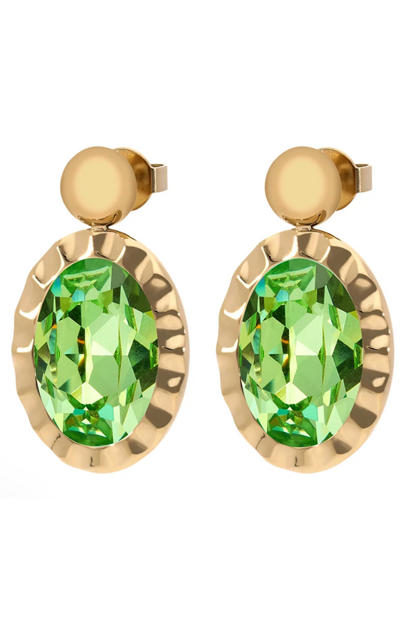 Qudo Tivola Earring - Peridot