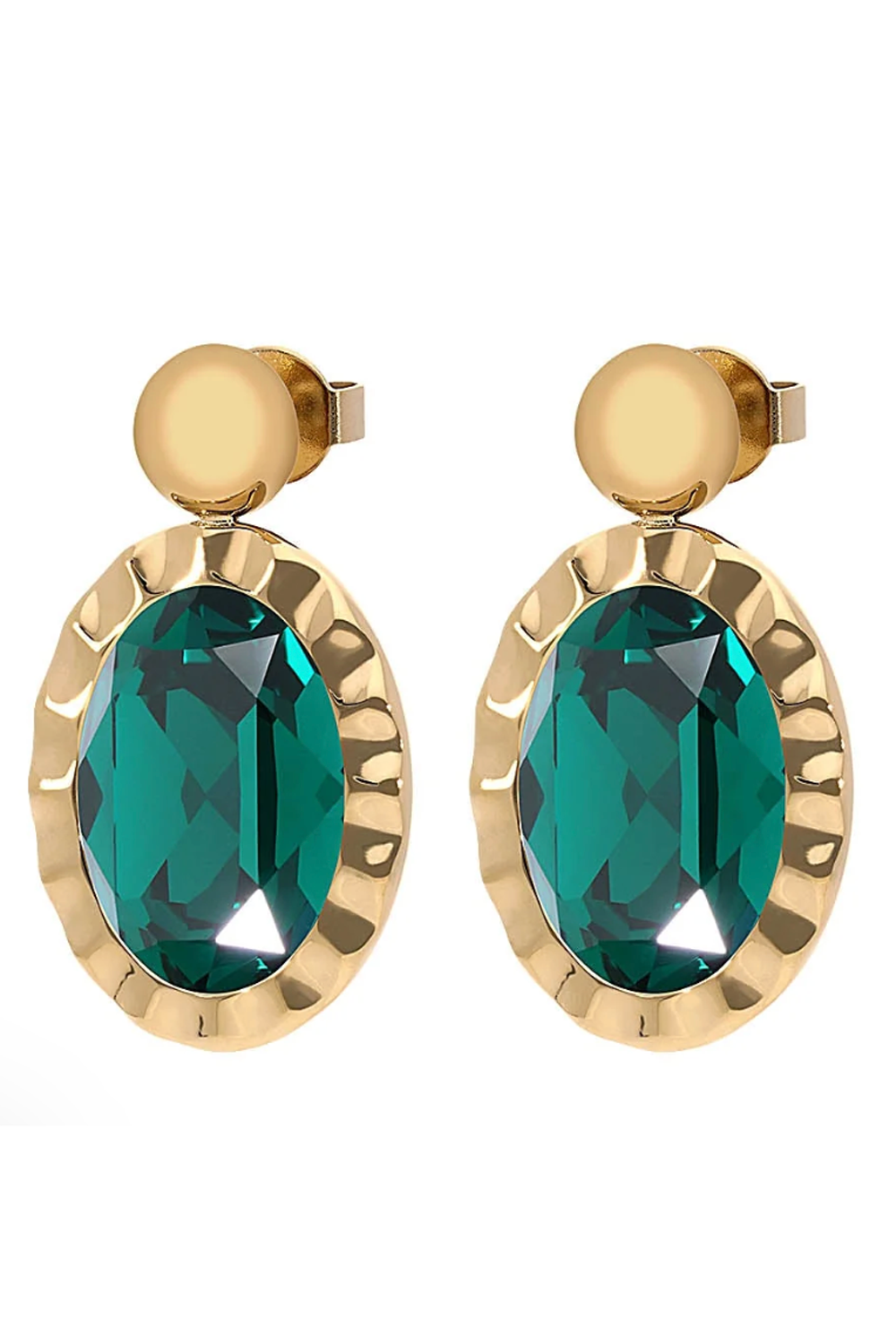 Qudo Tivola Earring - Emerald