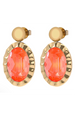 Qudo Tivola Earring - Orange Ignite