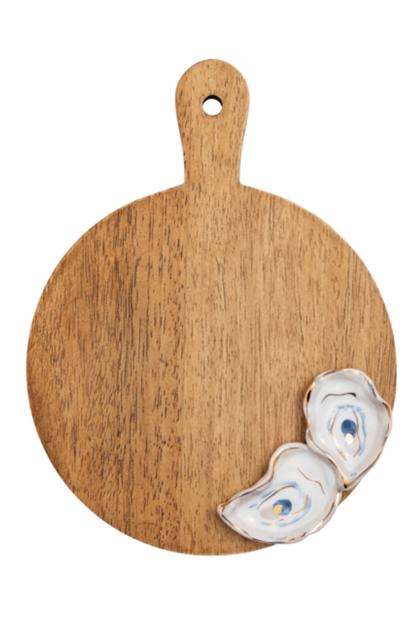 Wood Oyster Board - Round