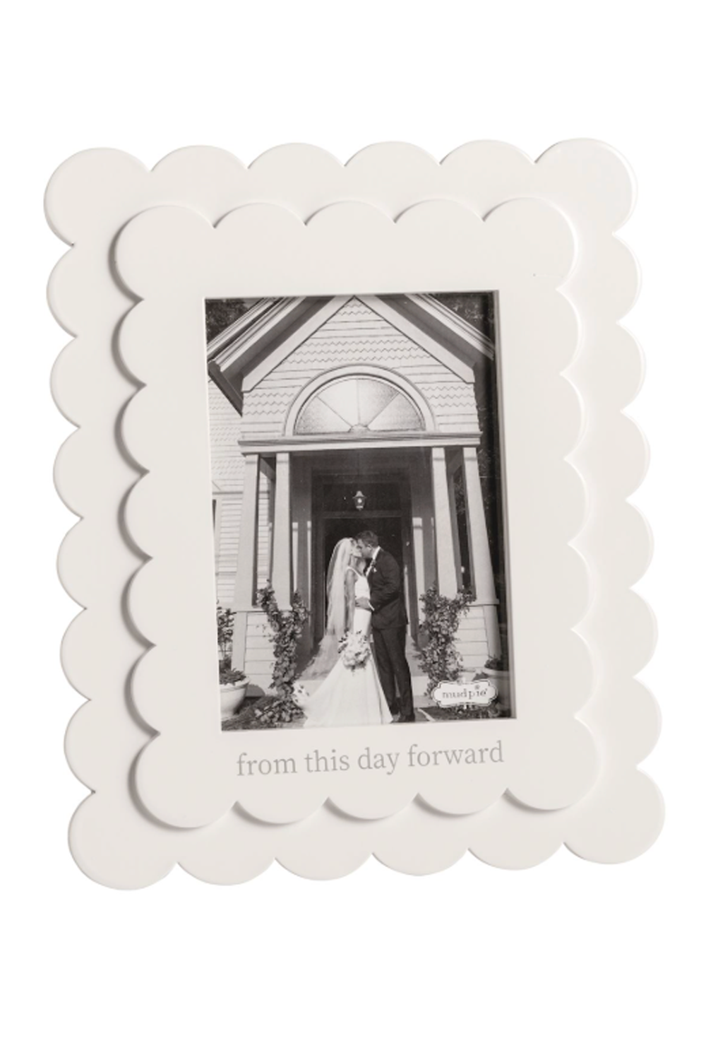 This Day Forward Scallop Frame