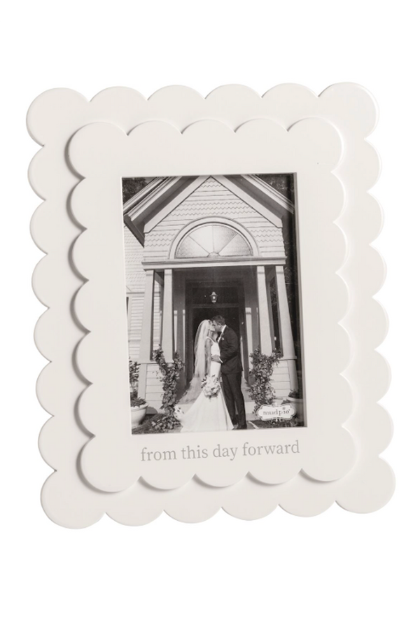 This Day Forward Scallop Frame