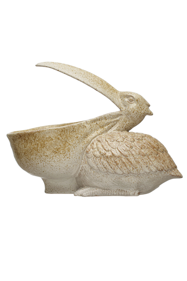 Pelican Container / Bowl Tabletop Figure