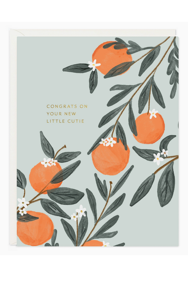 RR Baby Greeting Card - Cutie